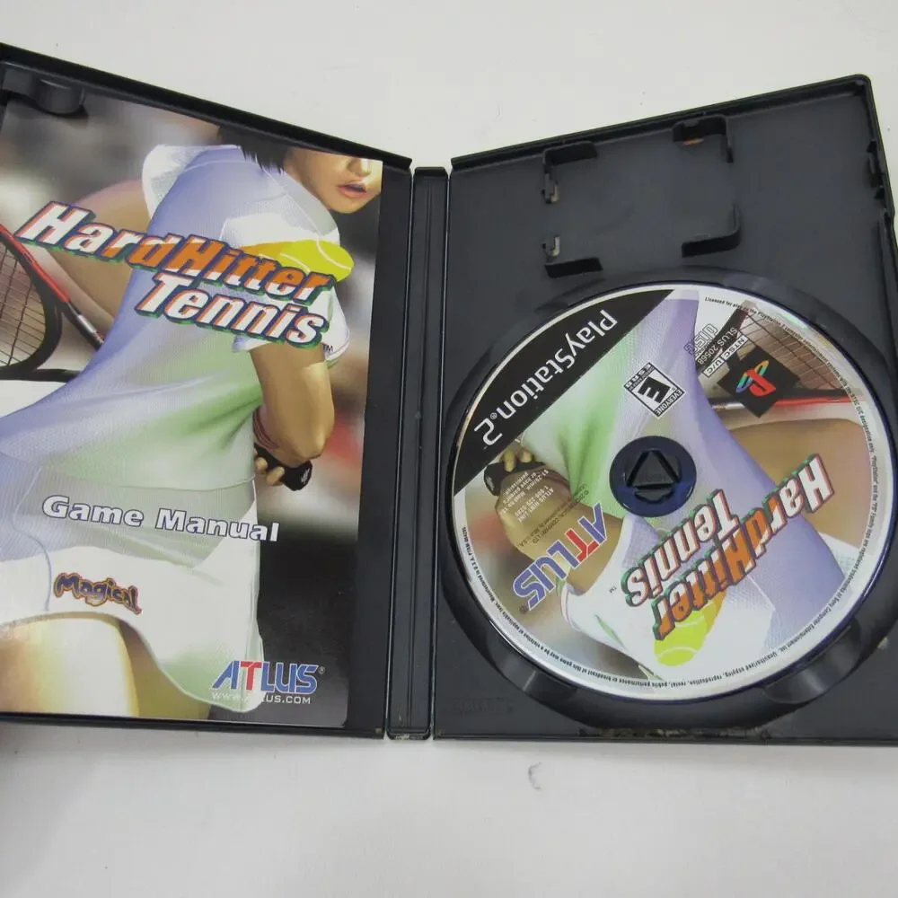 Hard Hitter Tennis (Sony PlayStation 2, 2002‎ PS2)-